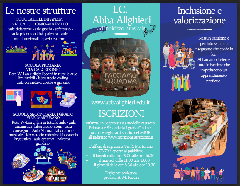 Iscrizioni A.S. 2025-26 – la nostra offerta formativa