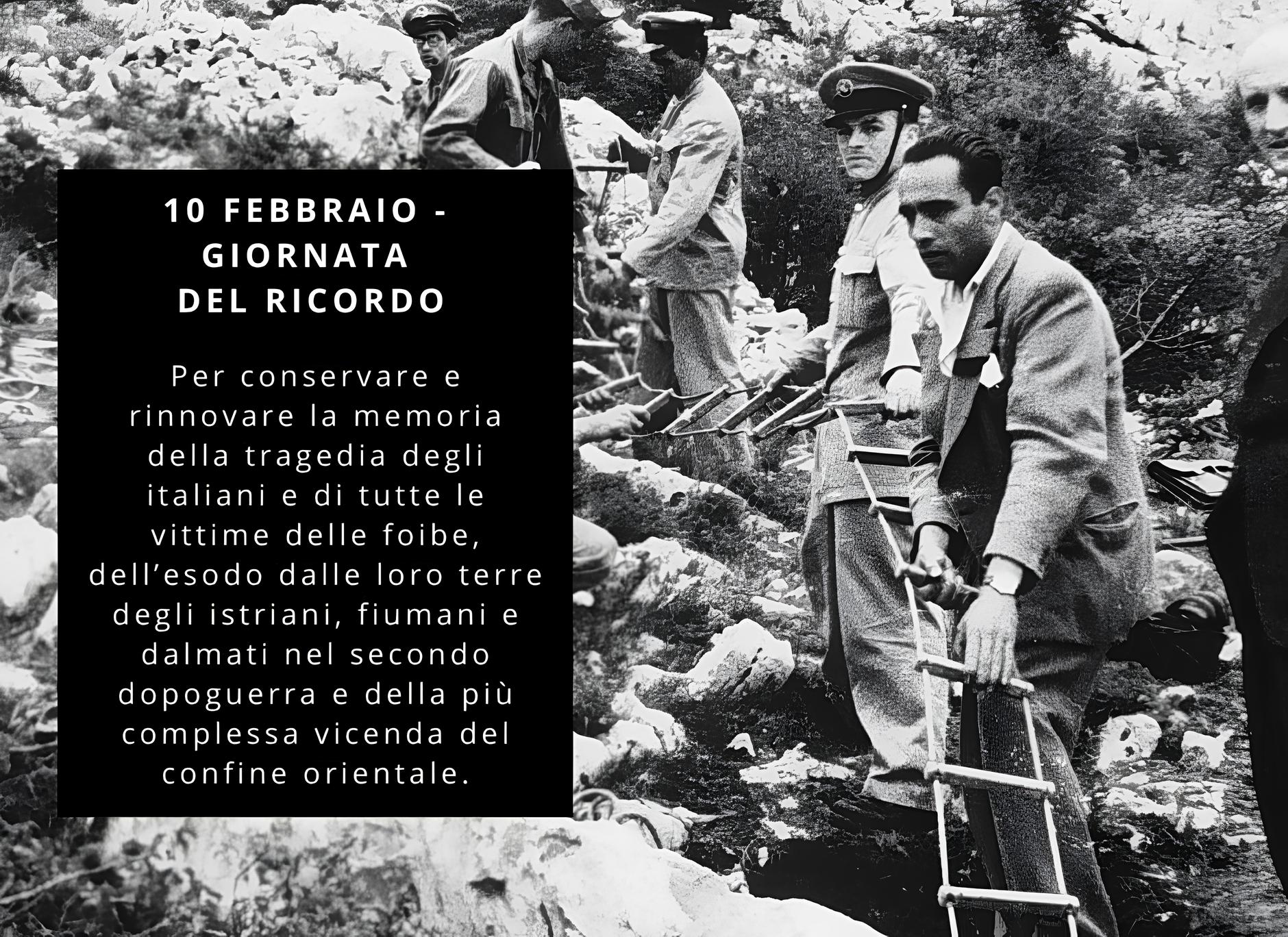 10 febbraio – Giornata del ricordo